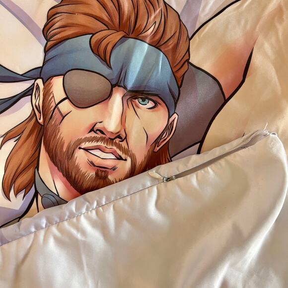 Metal Gear Snake Eater Dakimakura Naked Snake Bodypillow Cover - Picture 5 of 6